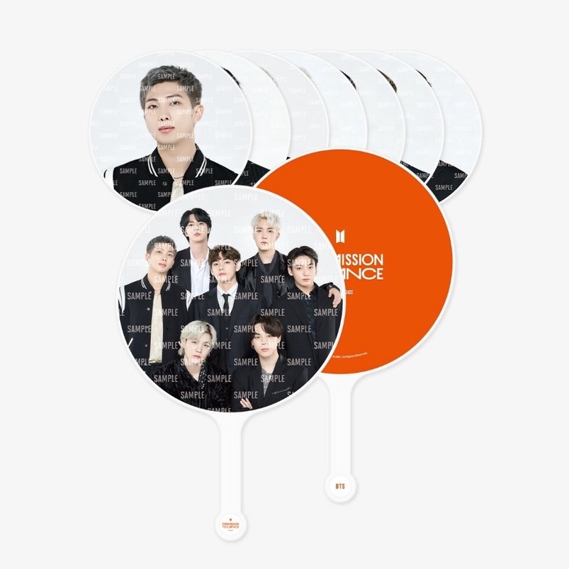 QUẠT IN HÌNH BTS Permission To Dance #imagepicket #madeinkorea #weverse #PTD