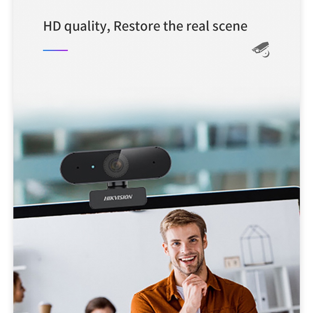 Webcam Hikvision 720P / 1080P / 2K HD Chống Ồn Có Micro Và Phụ Kiện