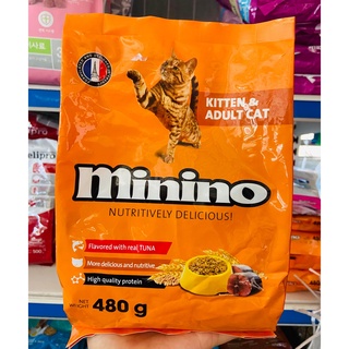 Thức ăn cho mèo minino 480gr