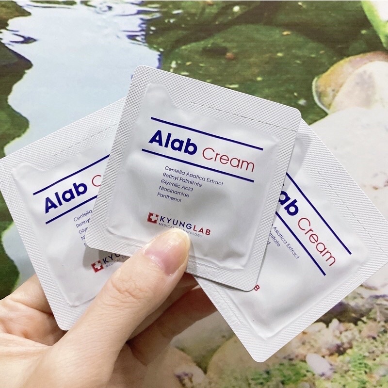 Kem dưỡng Kyung Lab Alab Cream Retinol sample gói 1.2gran