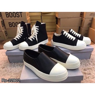 (XỊN) GIÀY SLIPON DA RICK OWENS