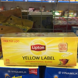 TRÀ TÚI LỌC LIPTON 50G (25 GÓI X 2G)