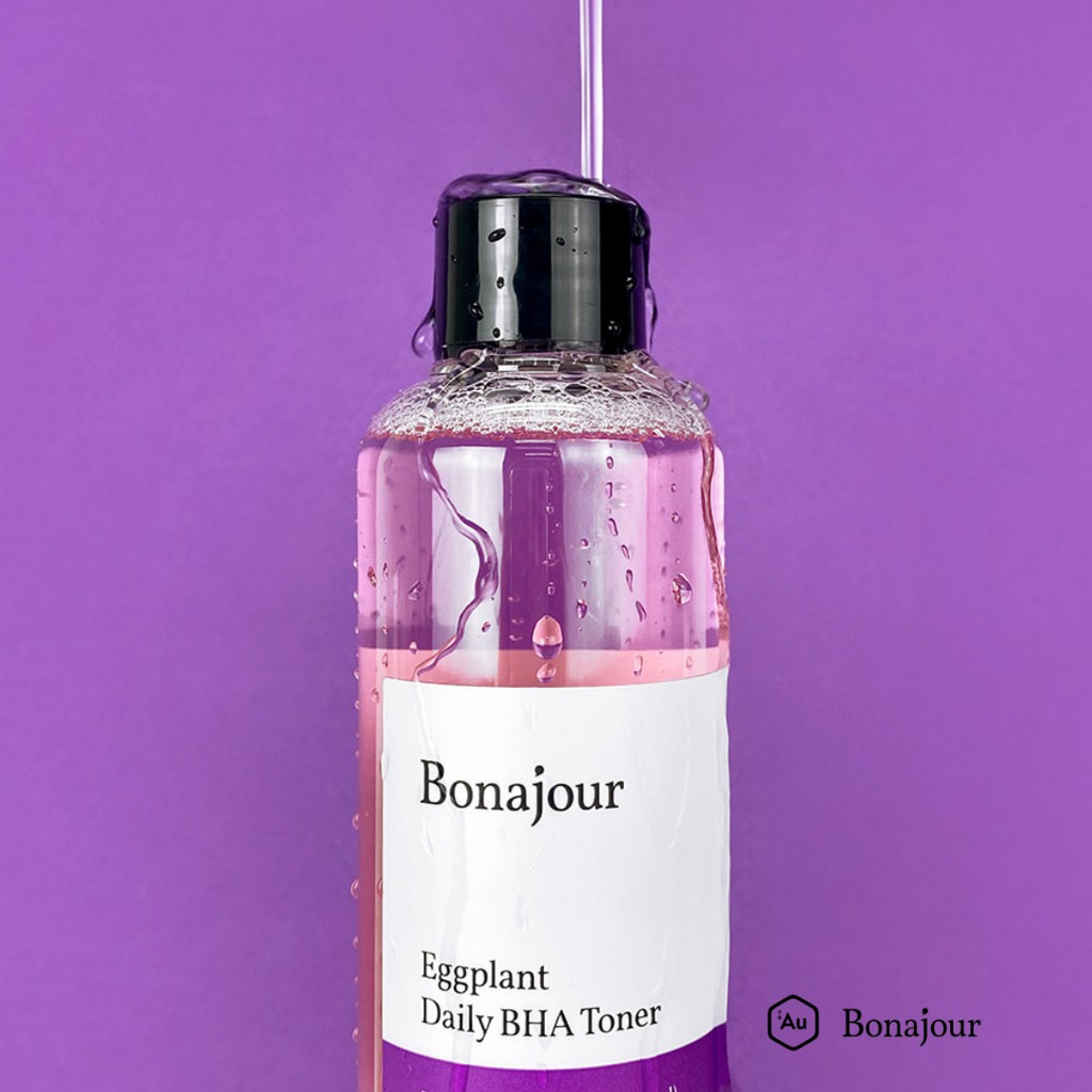 BONAJOUR | Toner BHA Hỗ Trợ Làm Sạch Da Chứa Cà Tím - Eggplant Daily BHA Toner 205mL [Hàng Chính Hãng từ Bonajour]