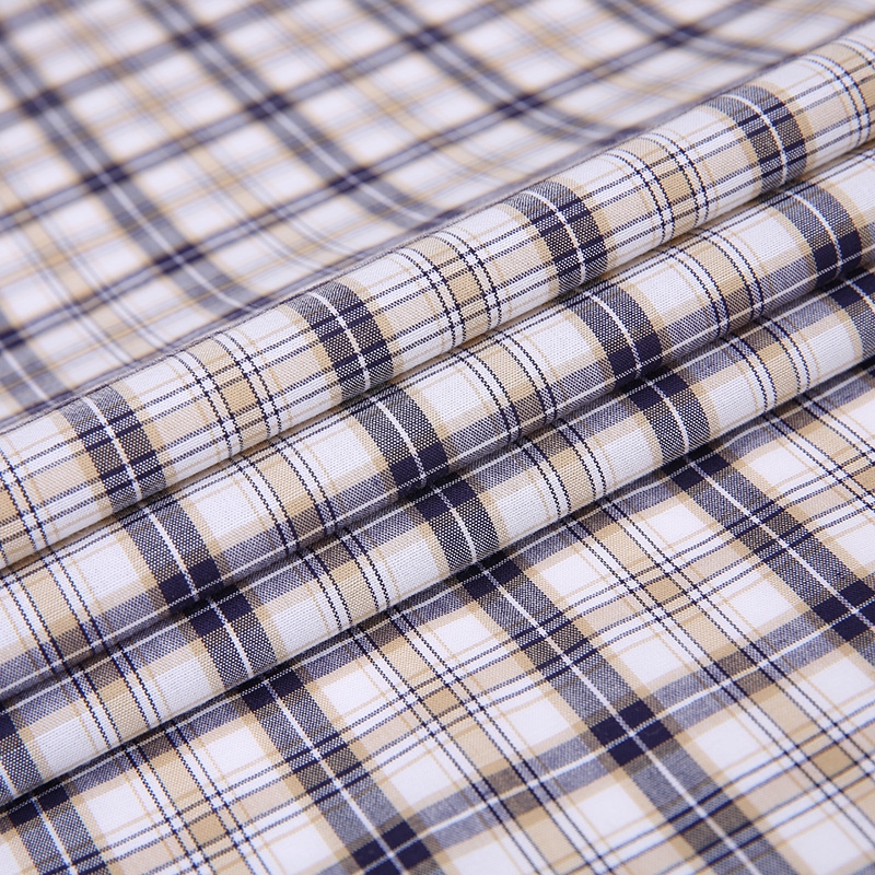 Áo sơ mi lụa lạnh ngắn tay sọc ca rô thời trang nam | BigBuy360 - bigbuy360.vn