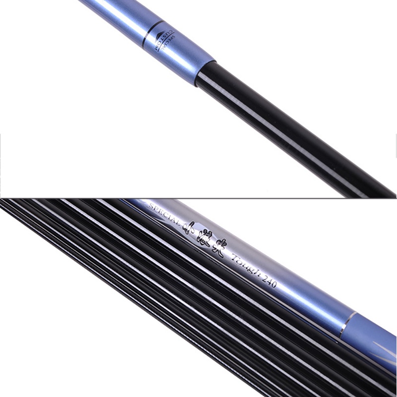 Cần câu đài cần câu tôm telescopic fishing pole carbon fiber rod 1.8-4.5m