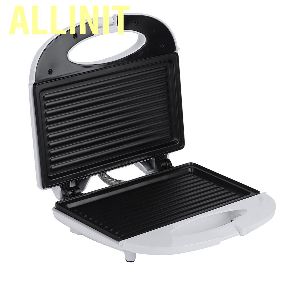 Allinit Multifunction Electric Mini Bread Maker Grill Panini Breakfast Machi