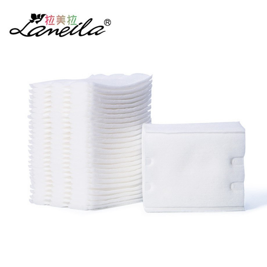 Bông tẩy trang Lameila 3 lớp đàn hồi co dãn túi 50 miếng tiện lợi - MUSE