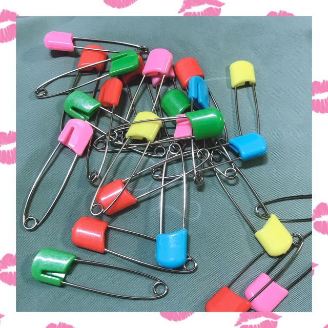 Kim tây đầu mũ màu lớn bịch 10 cái