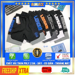 Quần short nam cao cấp đẹp Q43 quần sọt nam giá rẻ đùi nam ngắn lưng thun có size lớn cho người mập big size