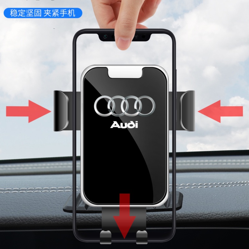 AUDI Car Mobile Phone Holder A4L A5 Dedicated Mobile Phone Holder Q3 Q5 Q5L A6 Mobile Phone 3 Q2L Navigation Bracket Installation Car | BigBuy360 - bigbuy360.vn