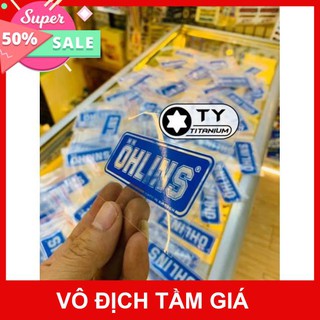 TEM OHLINS XANH KÉO LỤA trong suốt cực chất