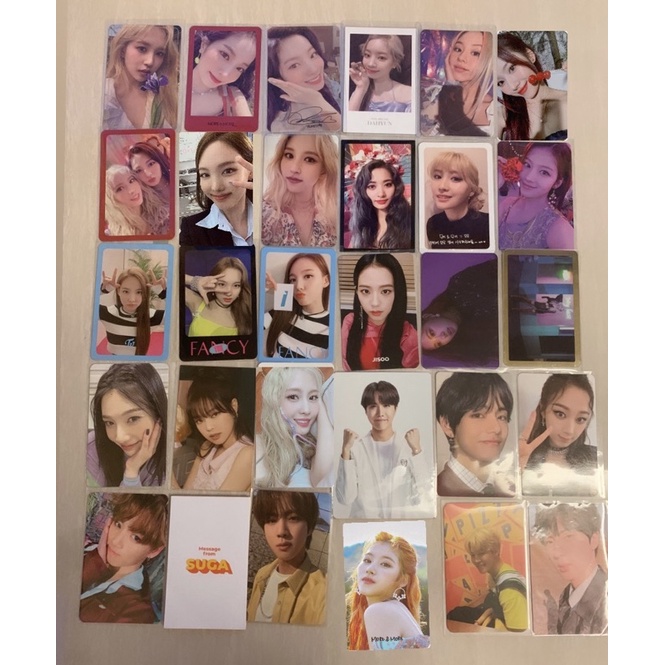 THẺ BÀI CARD AESPA, TWICE, NEWJEANS OFFICIAL CHÍNH HÃNG