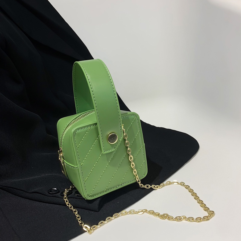 Túi Xách JASMIN NOIR Đeo Chéo Nắp Gập Họa Tiết Sọc Thời Trang Dành Cho Nữ