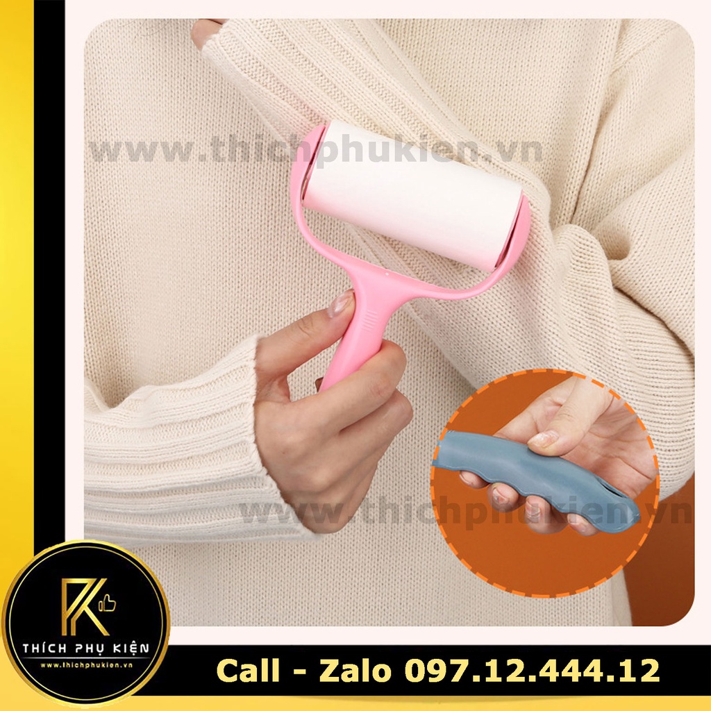 Cây Lăn Bụi Làm Sạch Bụi Bẩn, Lông Động Vật Trên Quần Áo, Giường, Ghế Sofa, Sàn Nhà,...