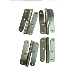 bộ 4 cái bản lề inox Seecar 0.4