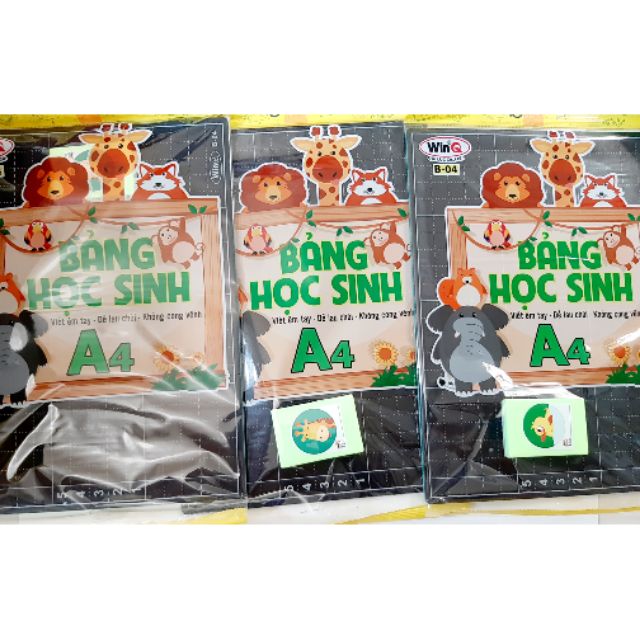 (Quà tặng)Bảng viết phấn đen cho học sinh tiểu học