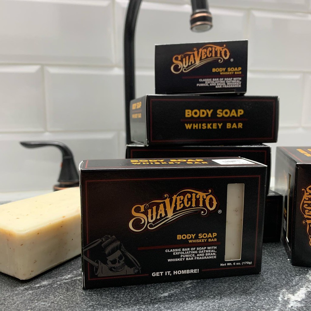 Xà phòng toàn thân Suavecito Body Soap – Whiskey Bar 170g