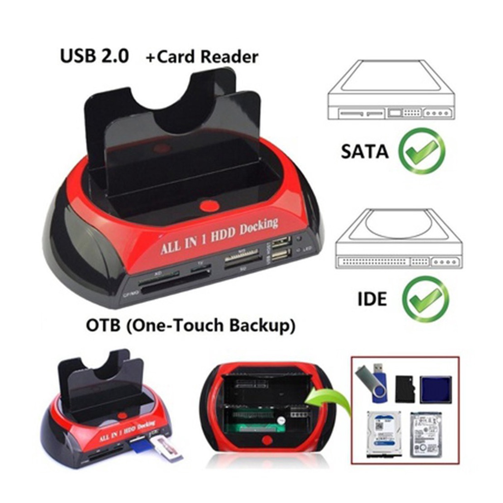 Đế Đọc Thẻ Nhớ Ide Sata Otb Otb Đa Năng 2.5 "/ 3.5" Chuyên Dụng | BigBuy360 - bigbuy360.vn