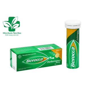 ✅(Sẵn hàng) Viên sủi bổ sung Vitamin Berocca Performance Mango