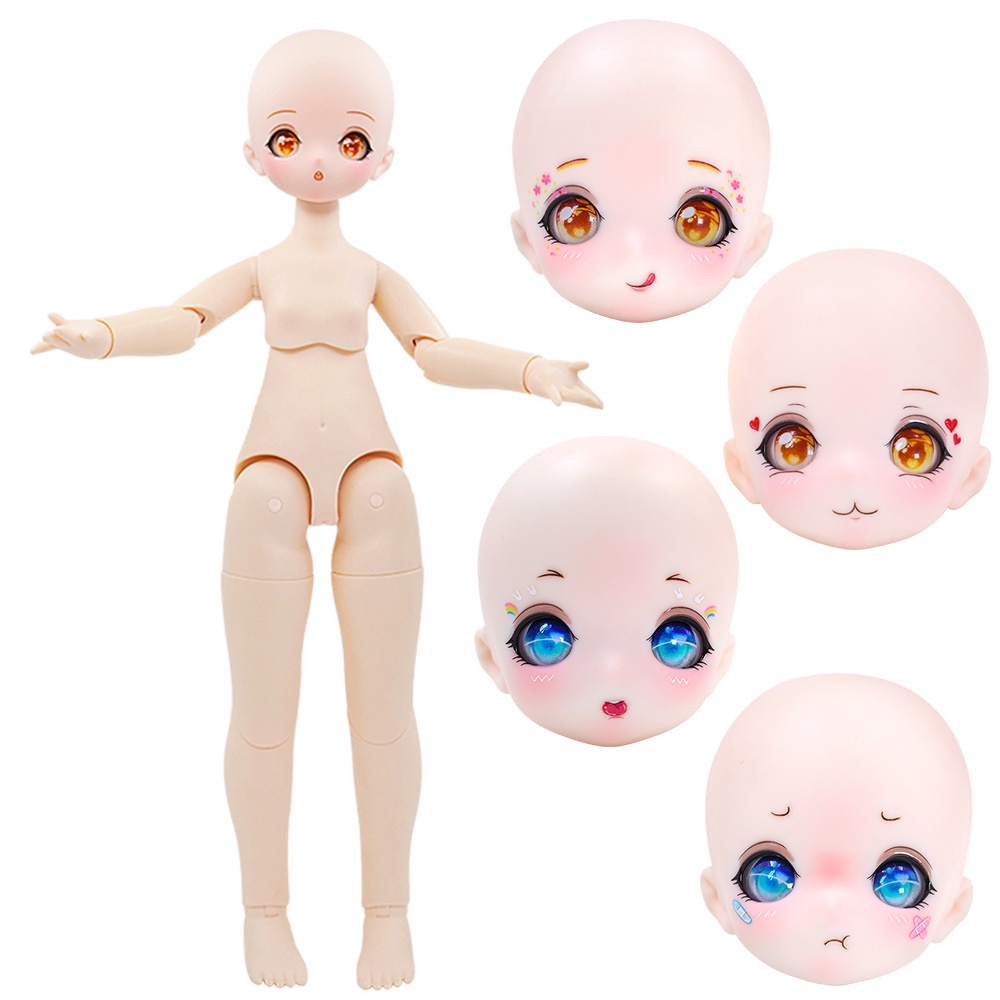 Búp Bê Đồ Chơi 16 Inch BJD 1/4 Bằng Nhựa