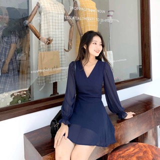 ĐẦM VOAN ĐẮP NGỰC (KÈM HÌNH THẬT)