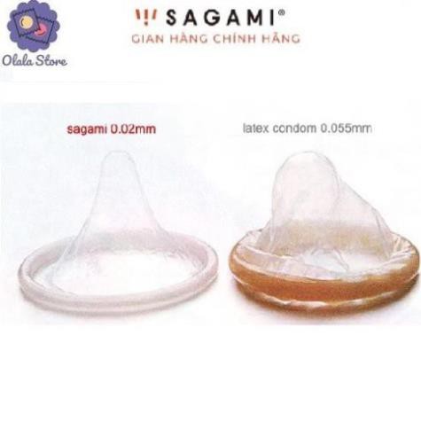 BAO CAO SU SAGAMI ORIGINAL HÀNG NHẬT BẢN CHÍNH HÃNG - HỘP 02 CÁI - SIÊU SIÊU MỎNG TẠO CẢM GIÁC CHÂN THỰC NHẤT