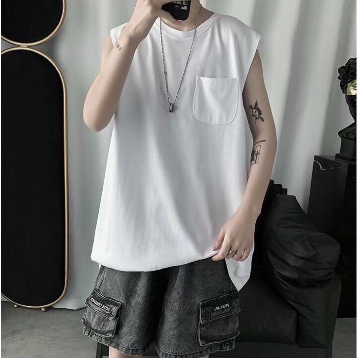 áo thun ba lỗ form rộng unisex 0081