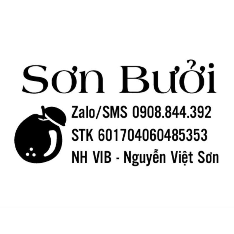 Bưởi bi da xanh Mỹ Tho ăn ngon ngọt 5kg