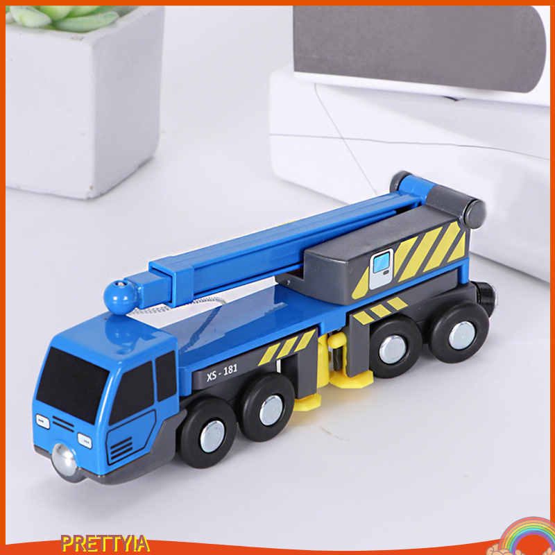 Mô hình xây dựng xe tải cẩu Mini Chơi quà tặng bé trai trẻ em