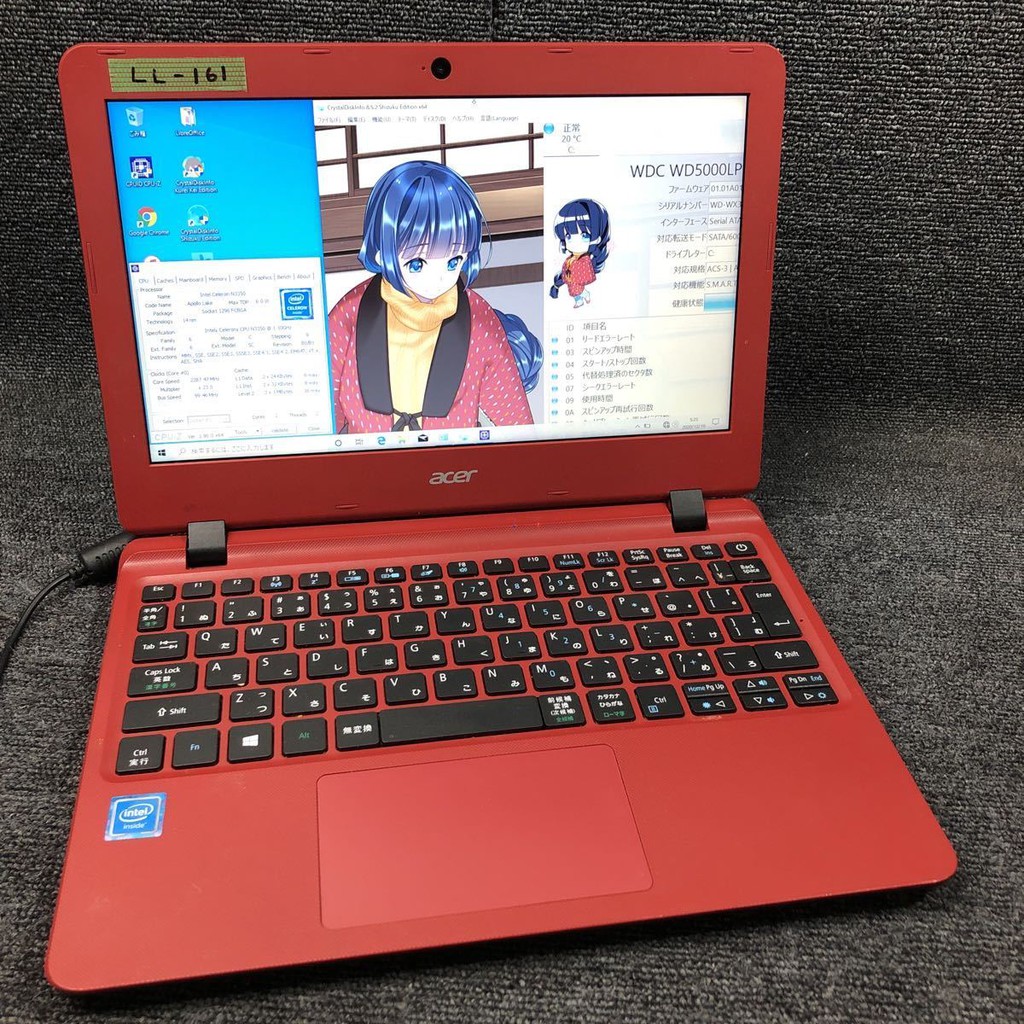 Laptop mini siêu nhỏ gọn 11.6 inch ACER Aspire ES1-132 Intel N3350 2.4GHz 4GB RAM 500GB - Likenew 98-99%