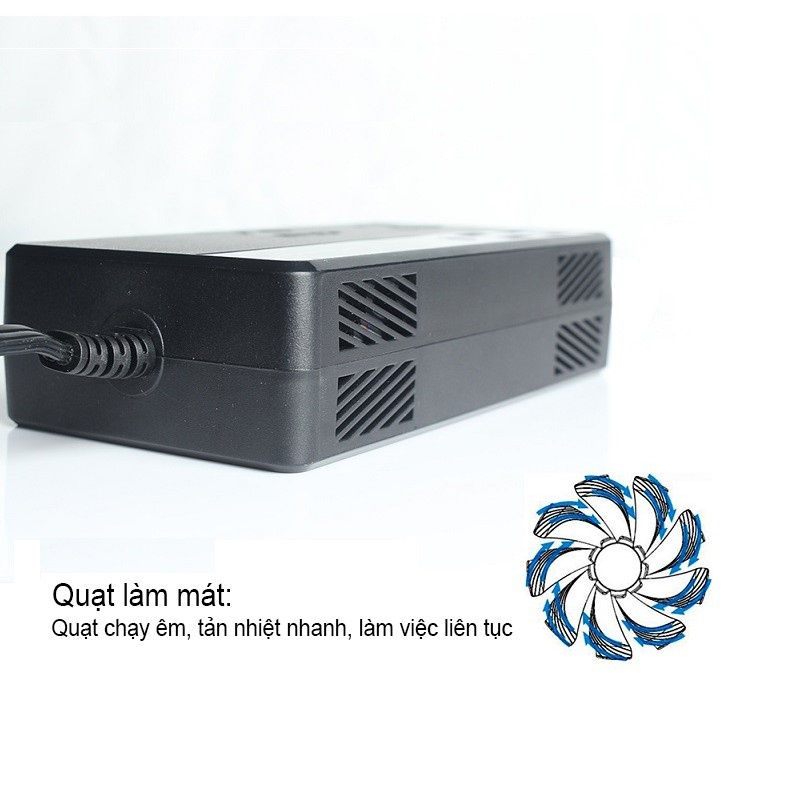 Bộ Chuyển Đổi Dòng Điện DC 12V Sang AC 110V/220V 200W Hỗ Trợ Cổng Type-C M2012