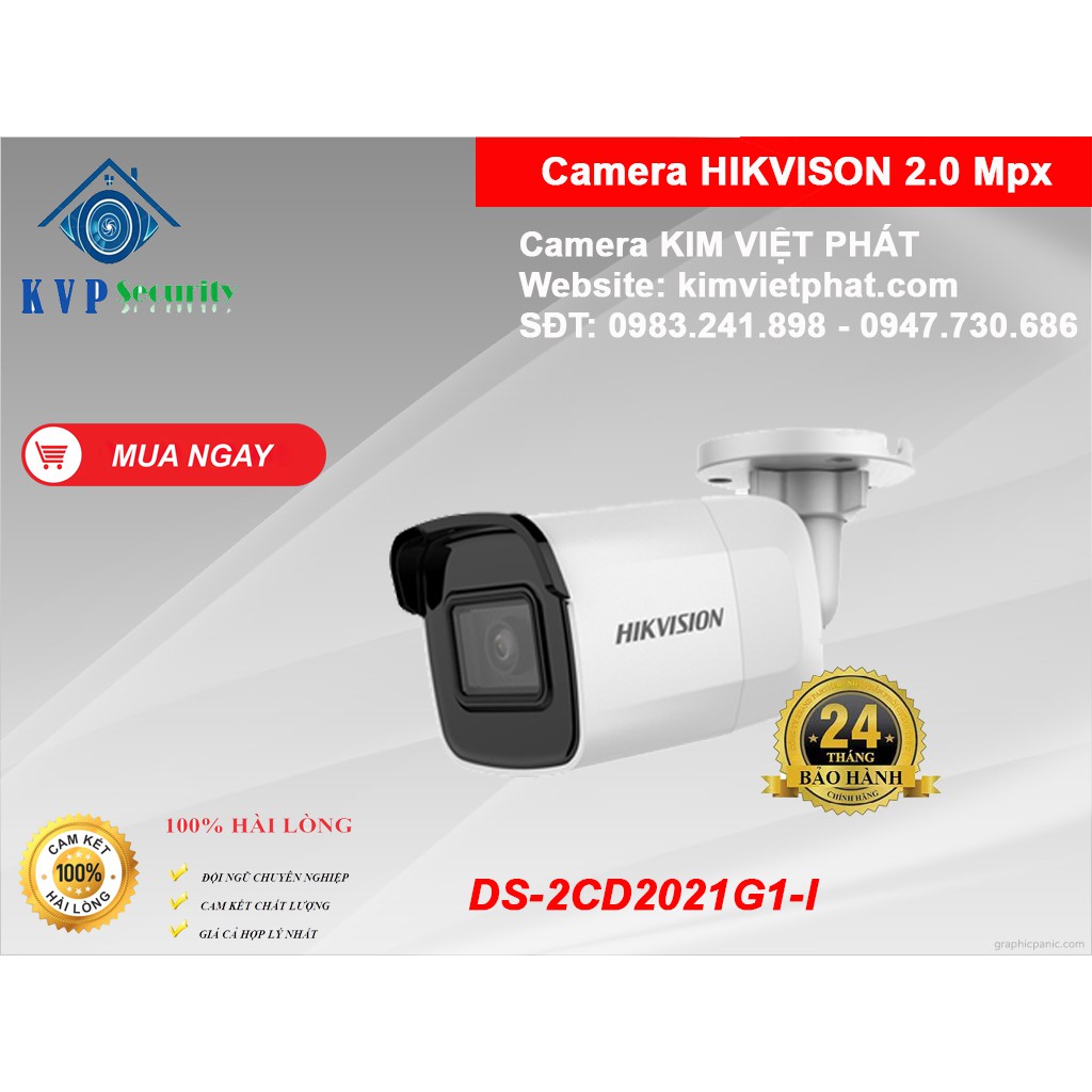 Camera IP Hikvison DS-2CD2021G1-I