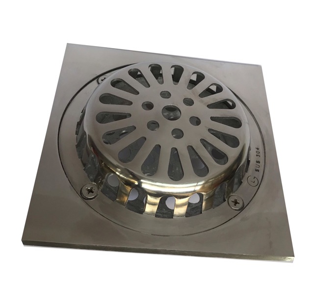 Phễu thoát sàn ban công inox304 đúc bóng - bảo hành trọn đời