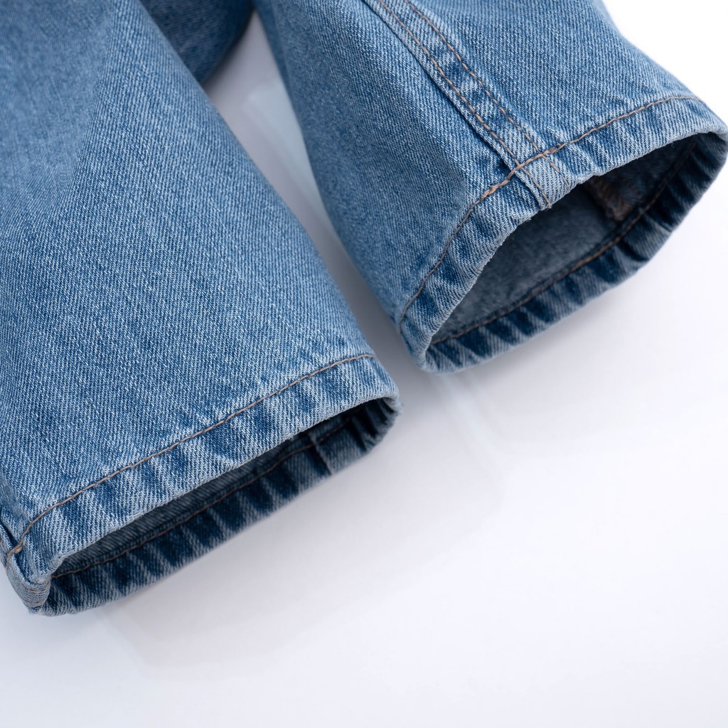 Quần Jeans Baggy Nữ Có Khóa Lưng Cao QJN3120