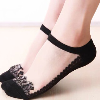 Combo 5 Đôi Tất Hoa Cúc Ren