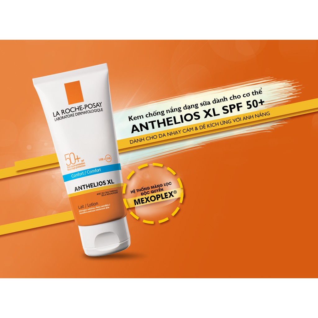 ✅[Hàng Auth_Giá Sỉ] Kem Chống Nắng Dạng Sữa Laroche Posay Anthelios XL Lotion SPF 50+_100ml