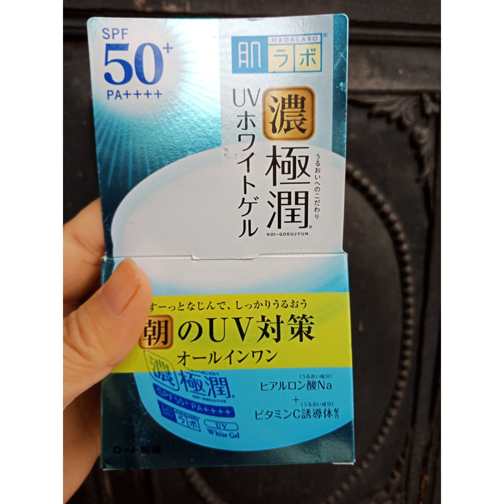 Kem Dưỡng Da Hadalabo UV SPF 50+ - Kem Hada Labo Gokujyun Hyaluronic 7 In 1 Nhật Bản