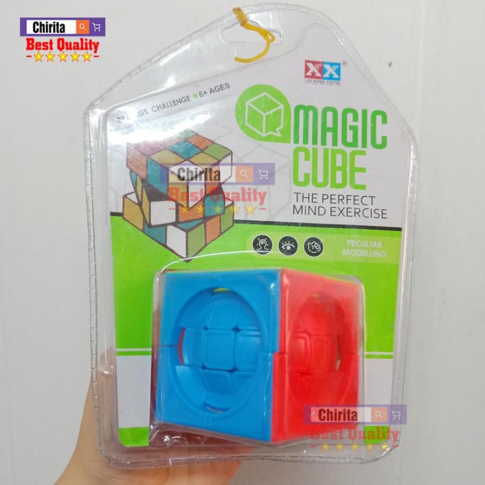 Rubik 3x3x3 CENTROPHERE Stickerless - Rubik Biến Thể Magic Cube Cao Cấp