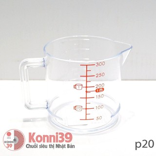 CỐC ĐONG LƯỜNG INOMATA 300ML - HÀNG NỘI ĐỊA NHẬT, dùng để đong đo lường gia vị hoặc các mặt hàng chất lỏng khác