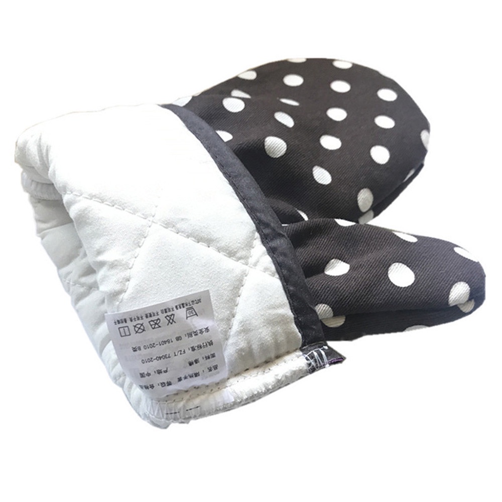 1 Cặp Găng Tay Cotton Cách Nhiệt Bảo Vệ Cho Lò Vi Sóng