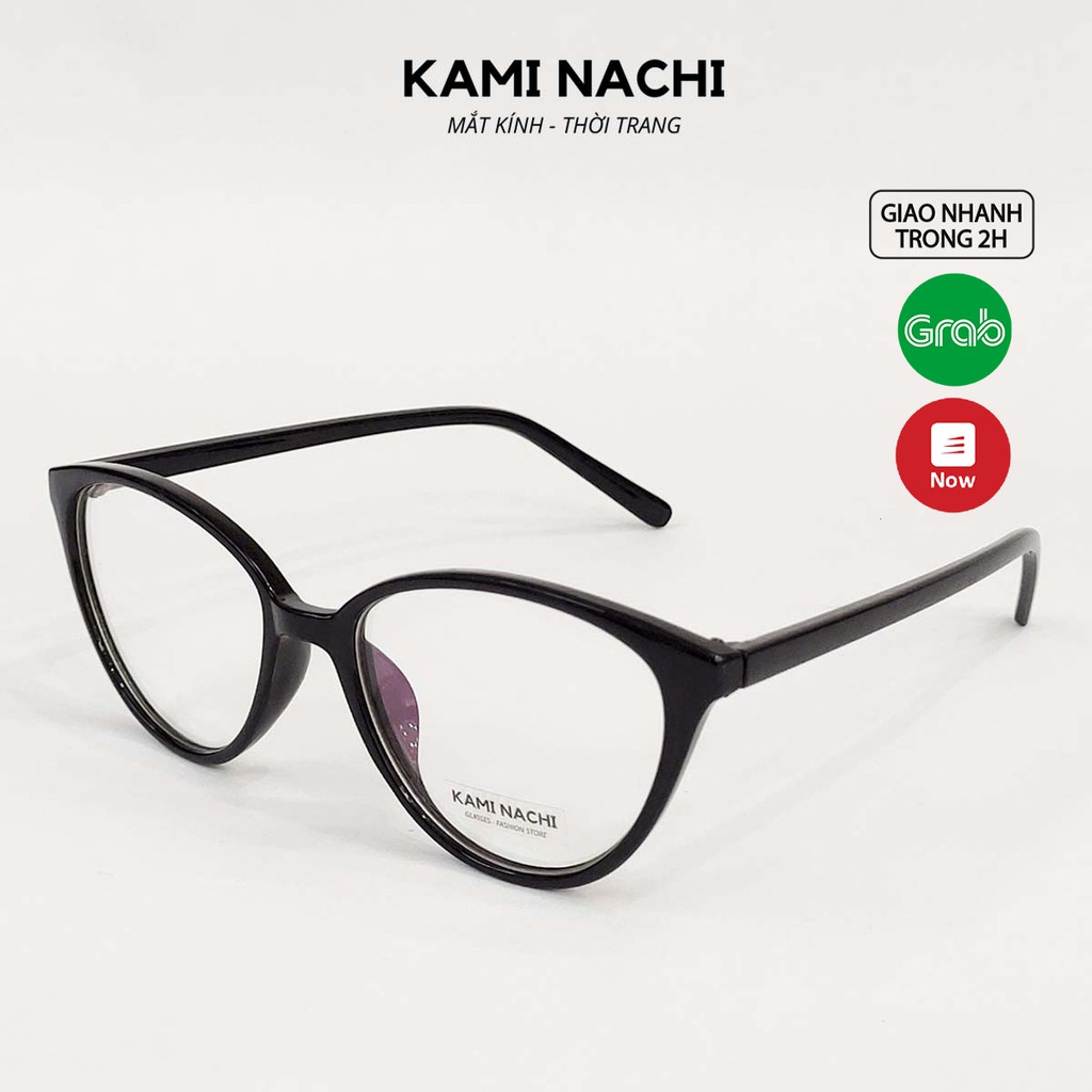 Gọng kính thời trang nữ KAMI NACHI dáng mắt mèo phong cách sang chảnh 2360 [CÓ THỂ LẮP TRÒNG CẬN]