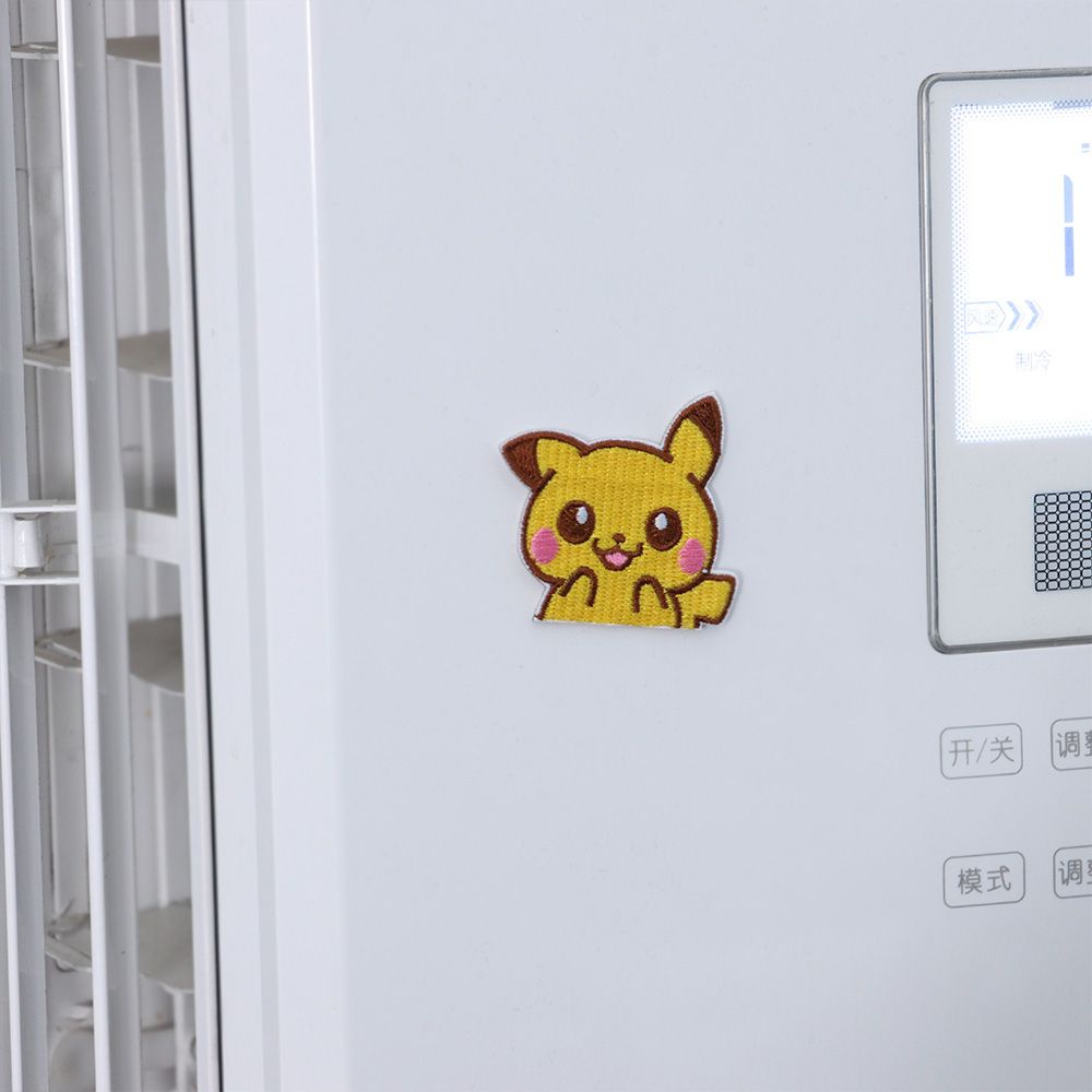 SHOUHOU Pokemon Water Bottle Stickers Anime Game Self-adhesive Patch DIY Clothes Bag Accessories Badges Patches