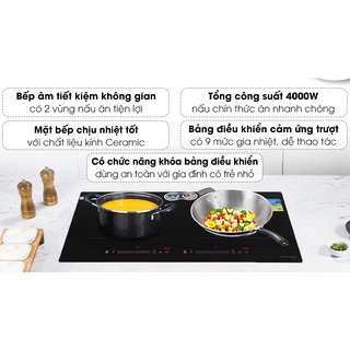 Bếp từ đôi lắp âm Kocher DI-669
