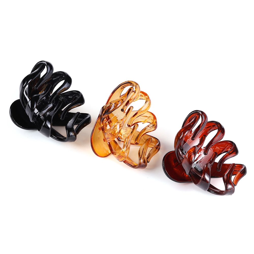 MOILY Hair Accessories Women Beauty Styling Tool Pro Salon Fix Acrylic Butterfly Hairpins