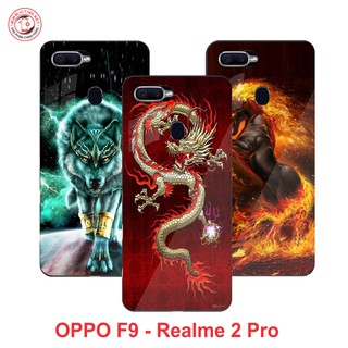 Ốp Lưng Kính OPPO F9 / Realme 2 Pro in Hình 3D - in Theo Yêu Cầu