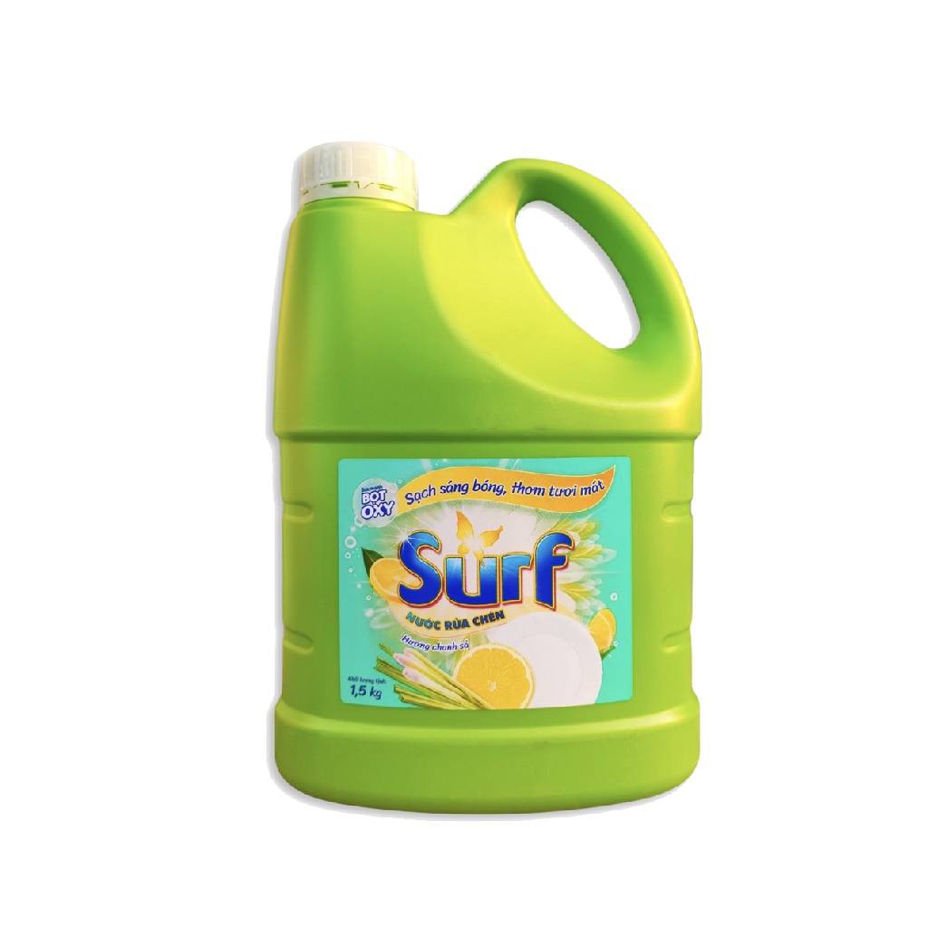 Nước Rửa Chén Surf Hương Chanh Sả 1.5kg