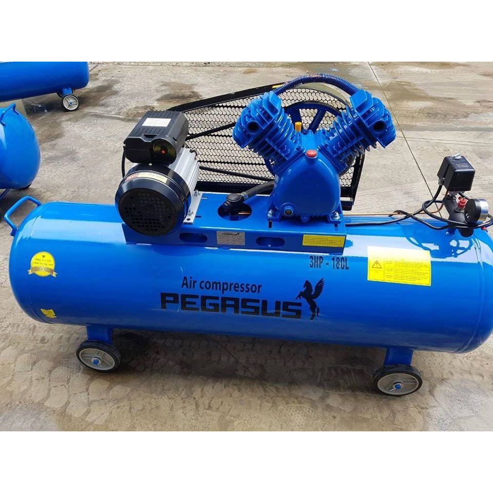 Máy Nén Khí Dây Đai Pegasus 3HP TM-V-0.25/8-180L