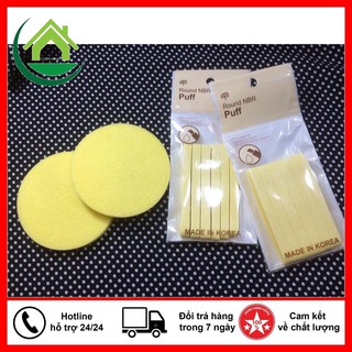 GÓI 12 MIẾNG RỬA MẶT BỌT BIỂN DẠNG NÉN MỀM MẠI CHO DA