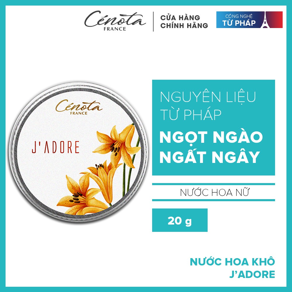 Nước hoa khô Cenota hương thơm đầy lôi cuốn 15g