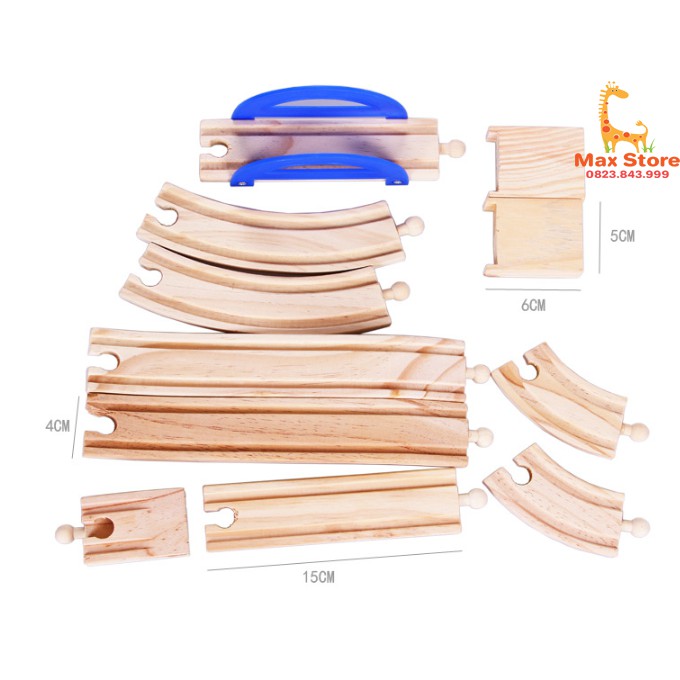 Đồ chơi gỗ  FREESHIP  Bộ Lắp Ghép Mô Hình Giao Thông Thành Phố Bằng Gỗ - 40 Chi Tiết